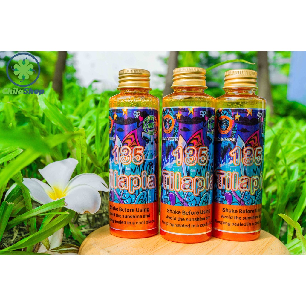 Hương liệu 135 RÔ PHI, chai 120ml - Mồi câu cá