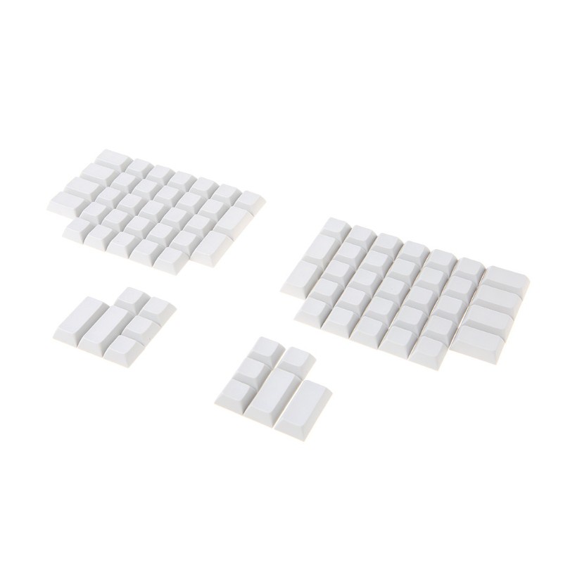 btsg Pbt Keycaps DSA Blank Keycaps for Ergodox Mechanical Gaming Keyboard DSA Profile