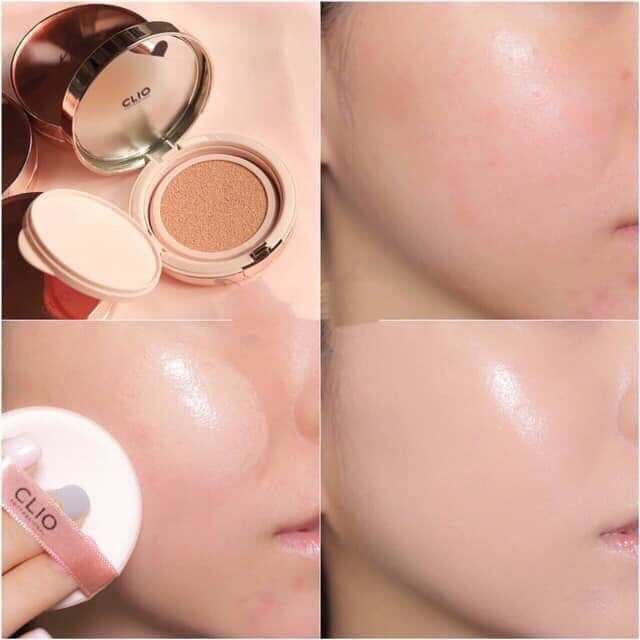 PHẤN NƯỚC CUSHION CLIO GLOW CĂNG BÓNG DA