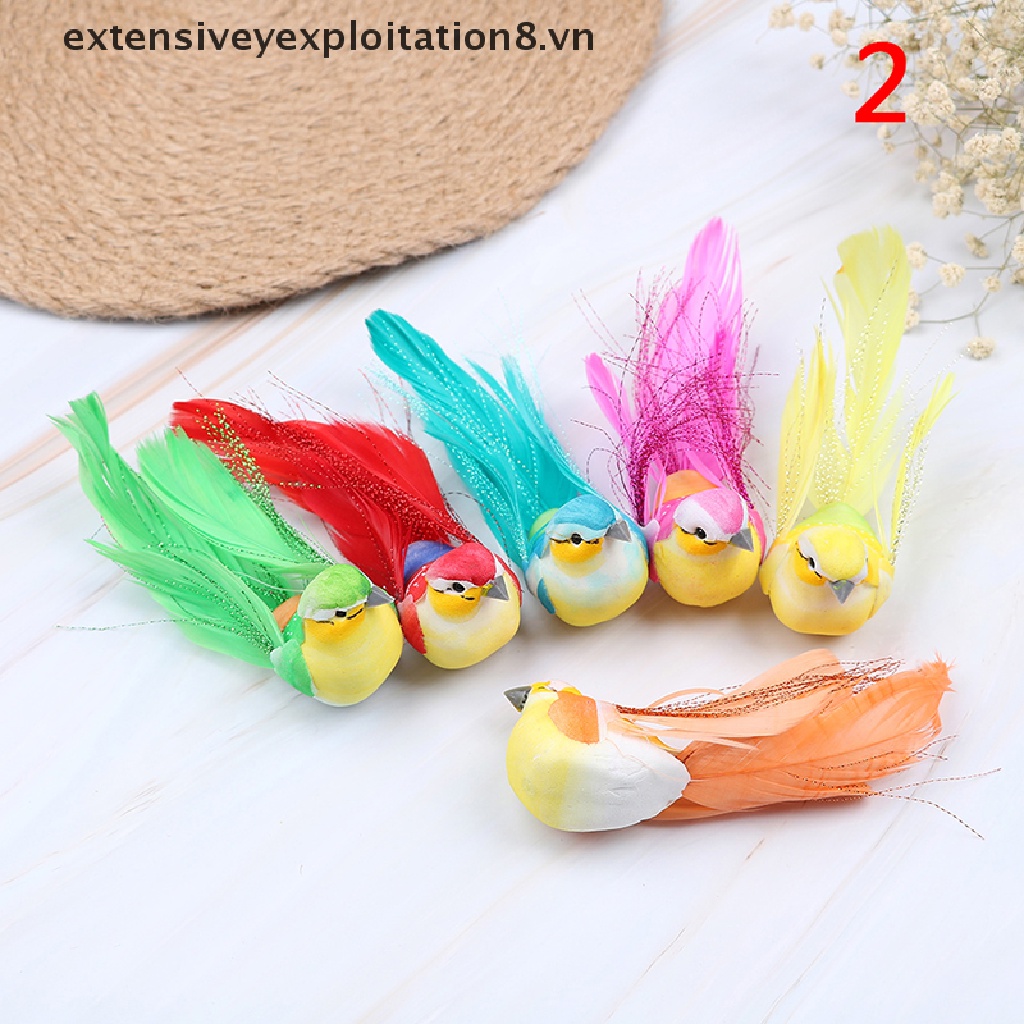 1 Chú Chim Bồ Câu Giả mini Bằng Xốp Dùng Trang Trí Tiệc Cưới