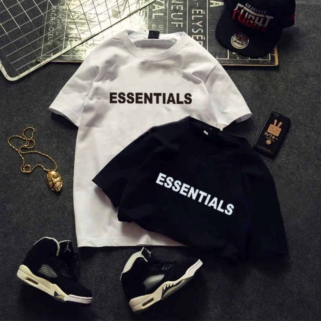 Áo thun chữ ESSENTIALS siêu đẹp. Hàng đủ size S , M , L , XL
