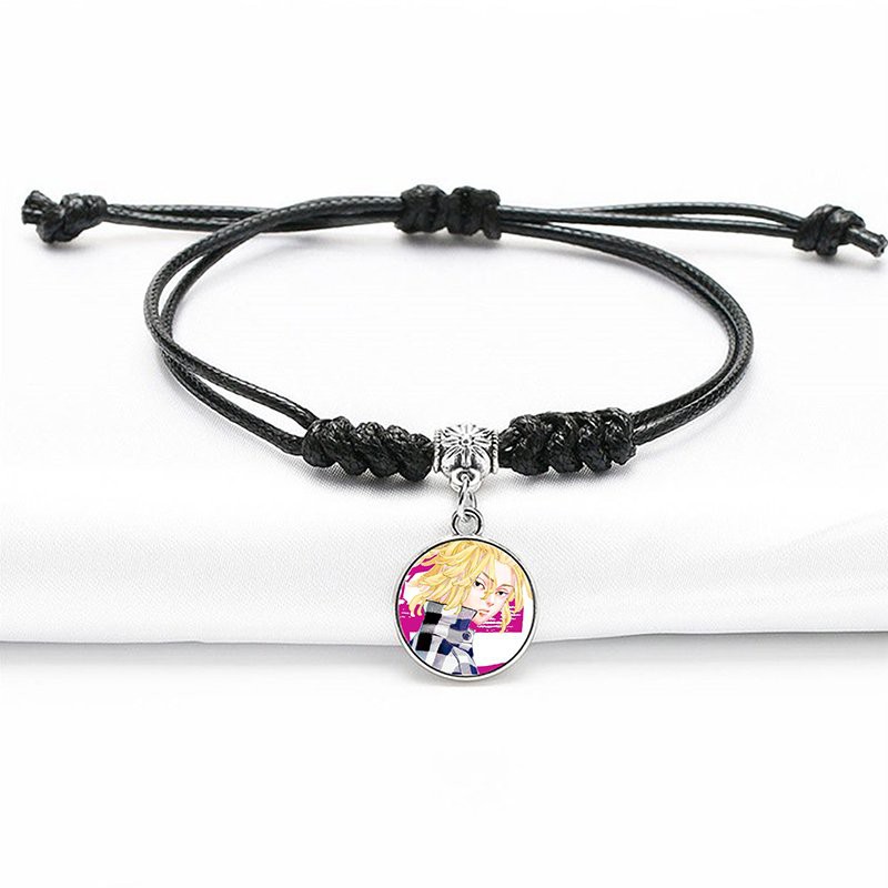 (30) Vòng tay in hình nhân vật TOKYO REVENGERS Kịch Trường Của Takemichi anime chibi thời trang