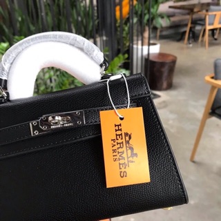 TÚI H  M mini màu đen KO HỘP