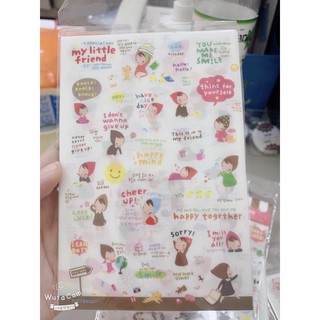 SET STICKER HÌNH DÁN SIÊU CUTE