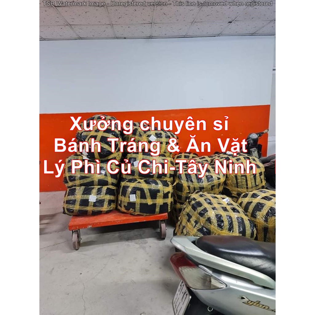 Bánh Tráng Xì Ke Phơi Sương Muối Nhuyễn Tỏi Cay [Ăn Là Ghiền]