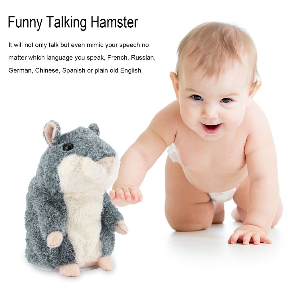 Chuột hamster có âm thanh cho bé tập nói 1-5T