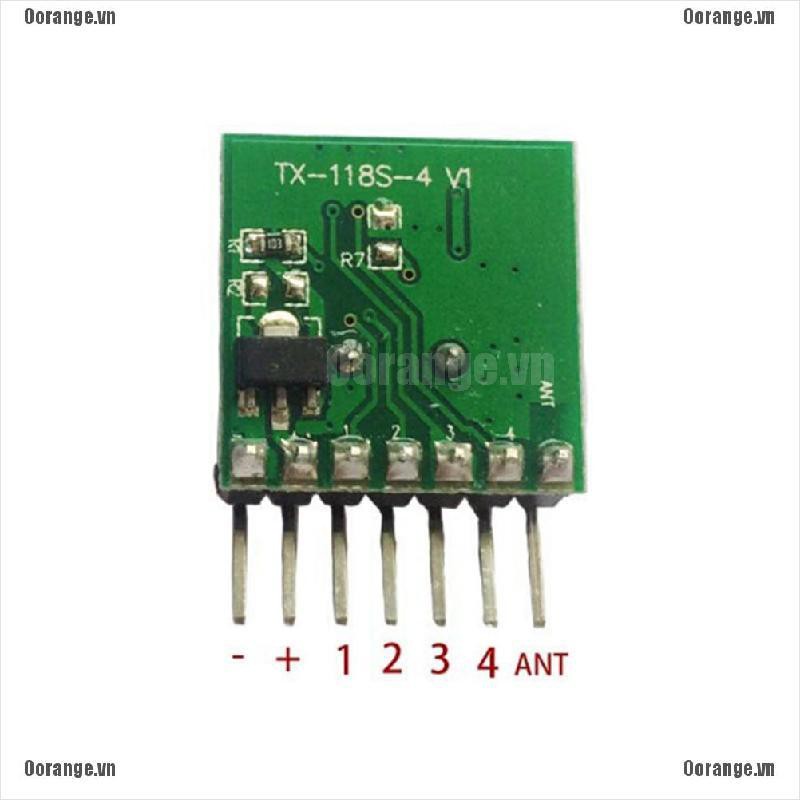 MT Mini Wireless 433Mhz RF Remote Control 1527 Learning Code Transmitter Module BH