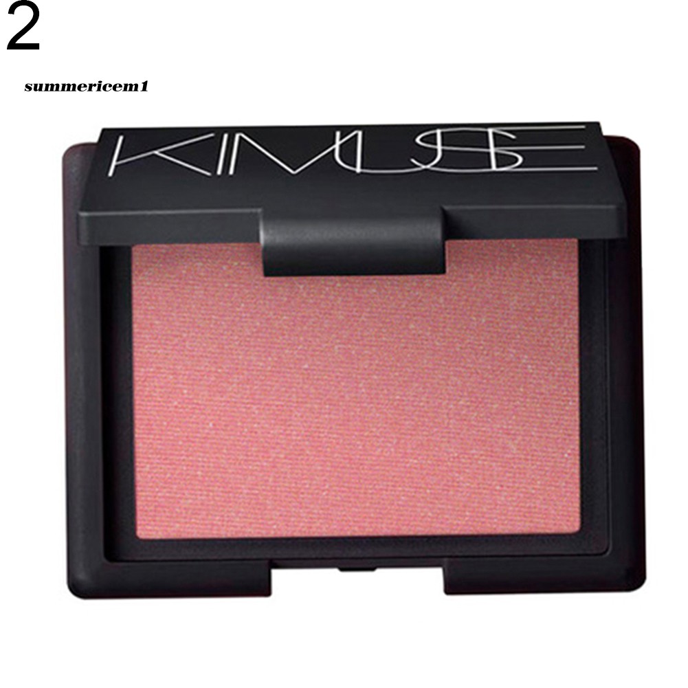 (hàng Mới Về) Phấn Má Hồng Kimuse Chống Thấm Nước Lâu Trôi Có Gương