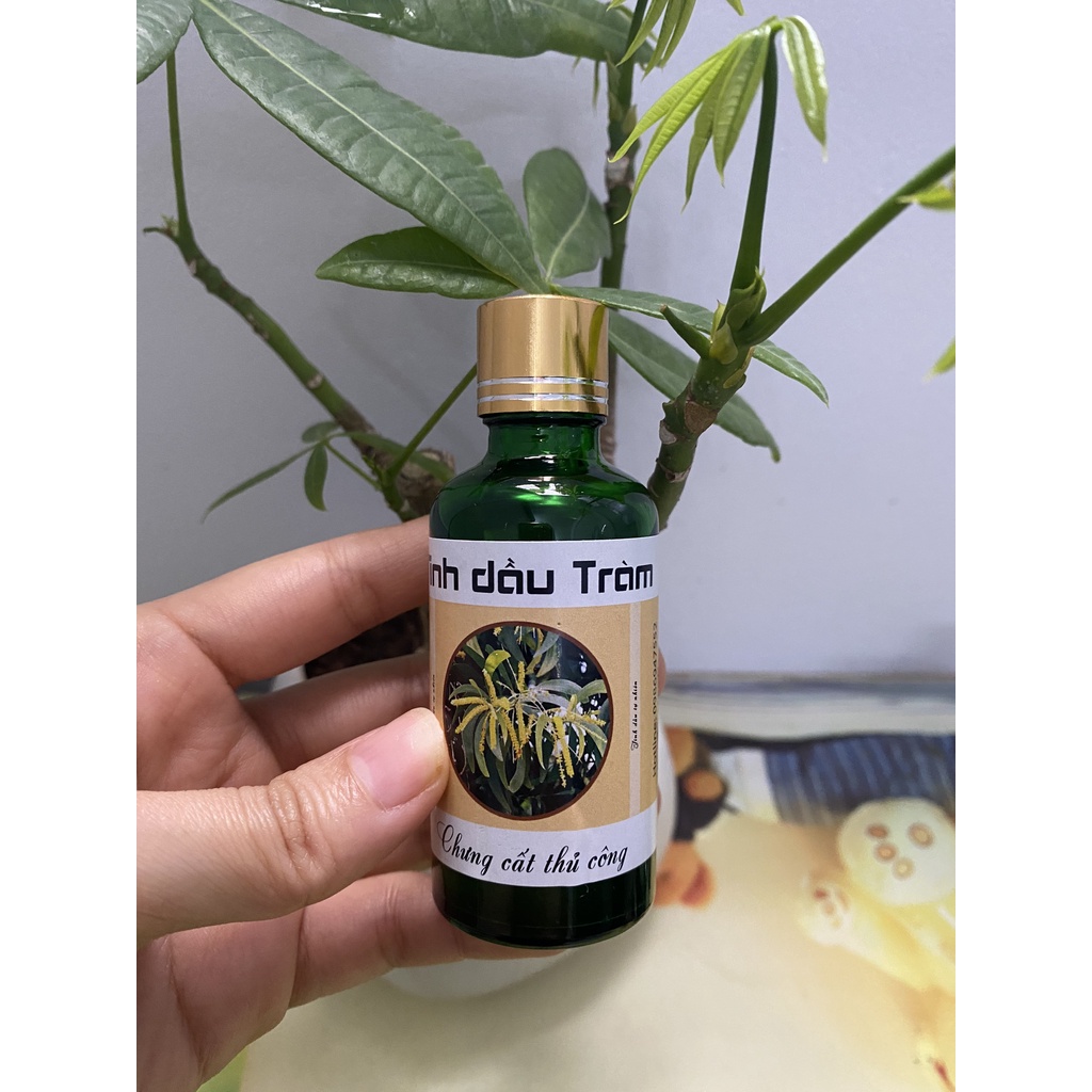 Tinh dầu sả, quế, bạc hà, tràm chưng cất thủ công dung tích 50ml (cam kết 100% tự nhiên)