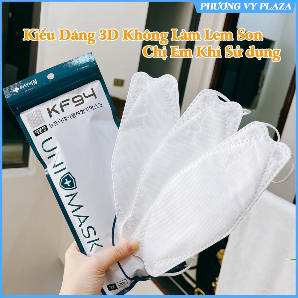 Set 50 Chiếc Khẩu trang 4 Lớp KF94 Chống Bụi Mịn Và Kháng Khuẩn