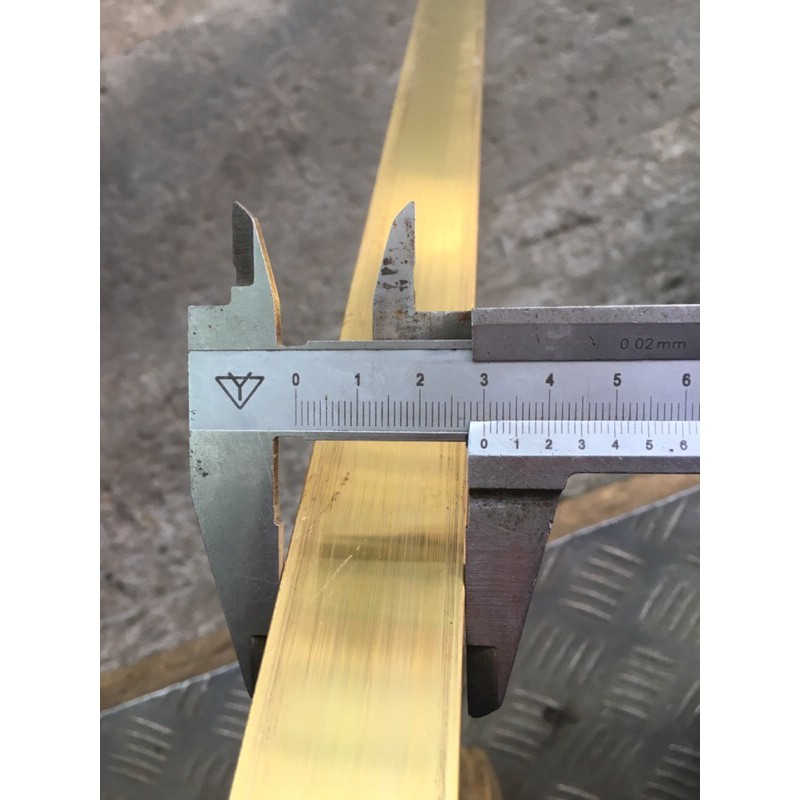 Đồng vàng thanh bản 30mm*5mm dài 500mm