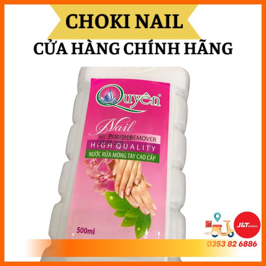 [Hàng Chính Hãng] Nước rửa móng Aceton cao cấp tẩy màu sơn nail móng tay móng chân 500 - 1000ml