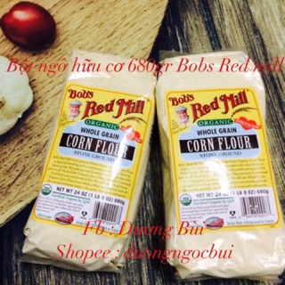 100g Bột bắp (bột ngô) hữu cơ Bob's Red Mills date [02/2023]