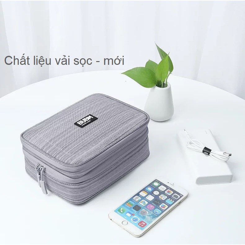 Túi phụ kiện công nghệ đựng ipad cáp sạc laptop macbook điện thoại BUBM DMS DPSL DPSS NZB