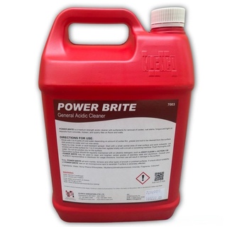 Dung dịch tẩy cặn gỉ bề mặt tính acid power brite 5l klenco
