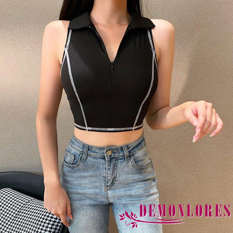 Áo Kiểu Không Tay Cổ Chữ V Thời Trang Quyến Rũ Cho Nữ | BigBuy360 - bigbuy360.vn