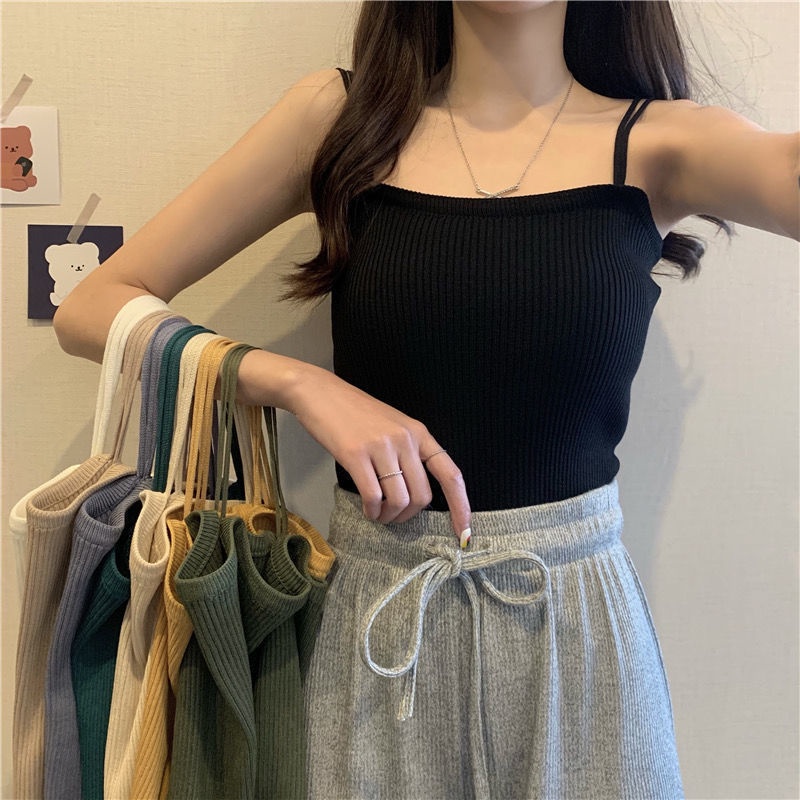 【MEGA SALE】Áo thun ngắn mỏng gợi cảm phong cách Hàn Quốc cho nữ