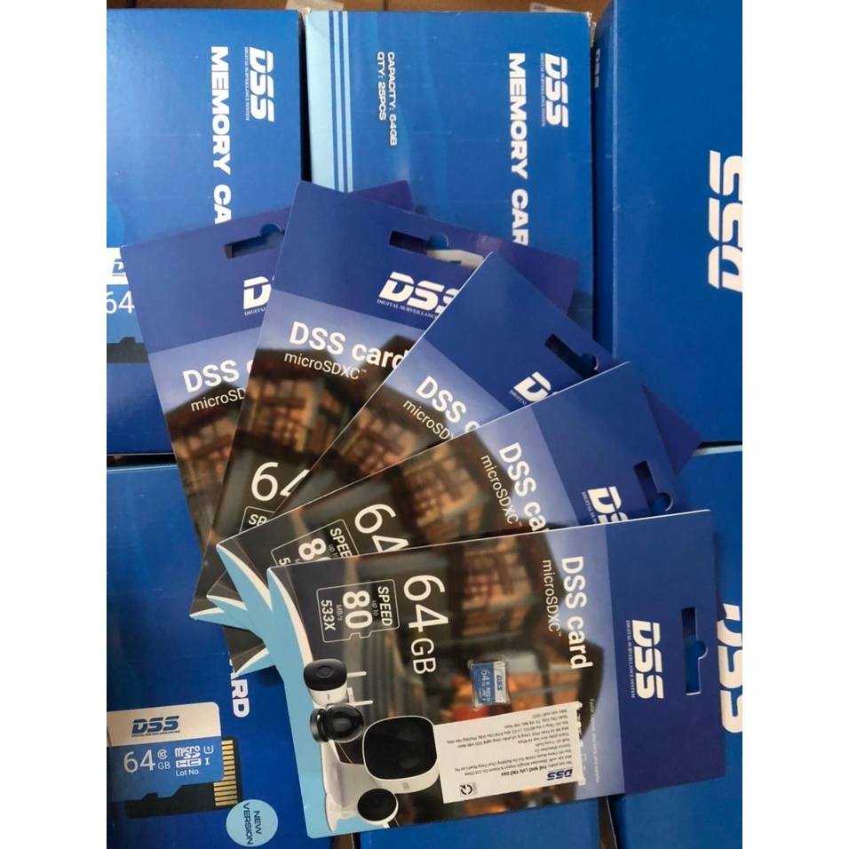 Thẻ nhớ 64GB DSS chuyên dụng cho camera