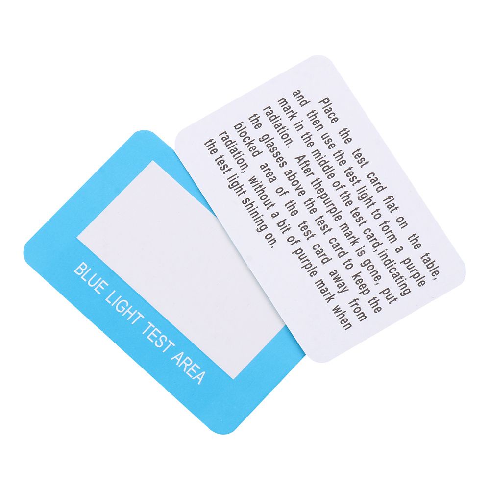 Bộ 5 cái thẻ thử điện chống tia xanh lam UV chuyên dụng
