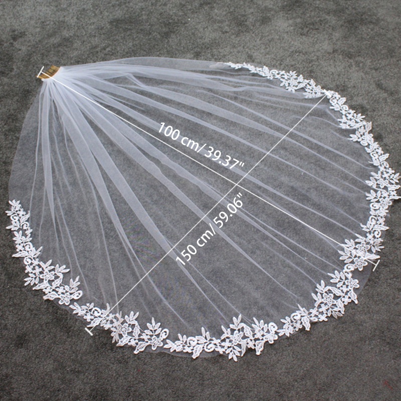 Xiangbao Mạng Che Mặt Cô Dâu Màu Trắng In Chữ Bride To Be Trang Trí Tiệc Cưới