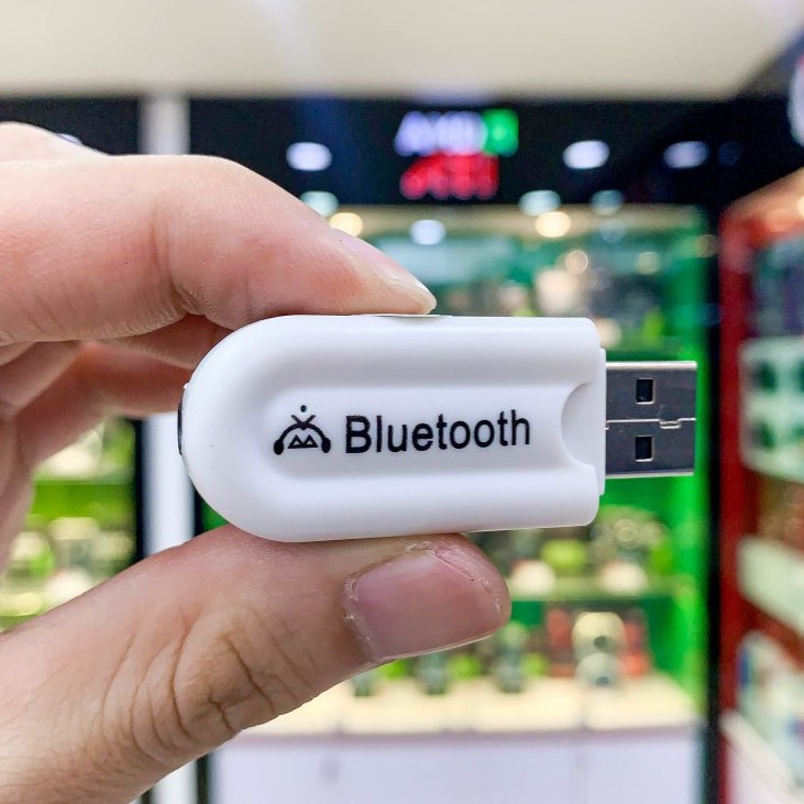 USB Bluetooth 4.0 HJX 001 chuyển loa/amply thường thành loa/amply BLUETOOTH, đầu ra là Jack âm thanh 3.5mm