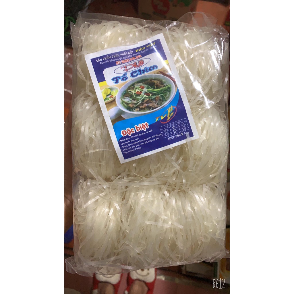 Phở gạo khô (bánh đa) loại thơm ngon 500g