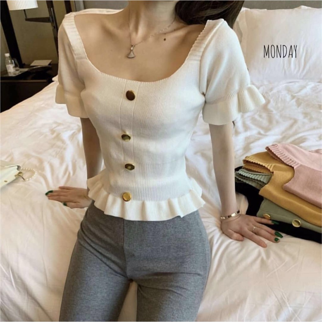 G02. 9800. ÁO LEN KHUY GẤU BÈO | BigBuy360 - bigbuy360.vn