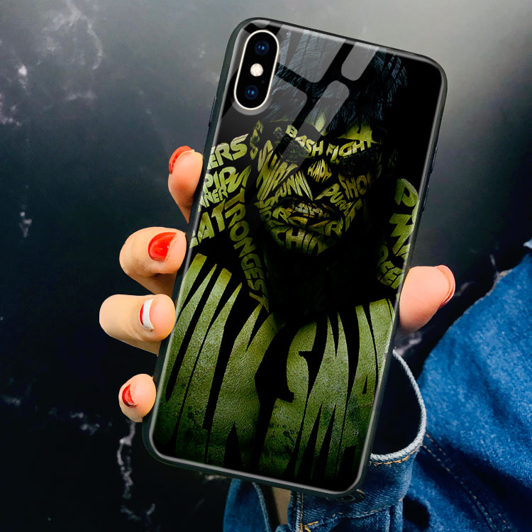 Ốp Lưng Chống Bám Iphone 6S Plus In Hình Hulk - Người Khổng Lồ Xanh CASESPOT Cho 6 6S 7 8 Plus X Xs Xr 11 Pro Max 12 Min