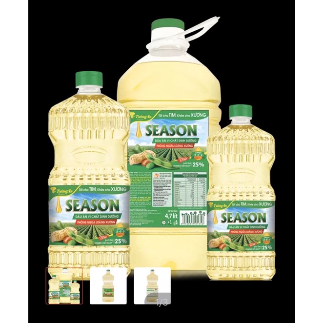 Dầu ăn cao cấp Tường An Season / Tường An Gold 5L