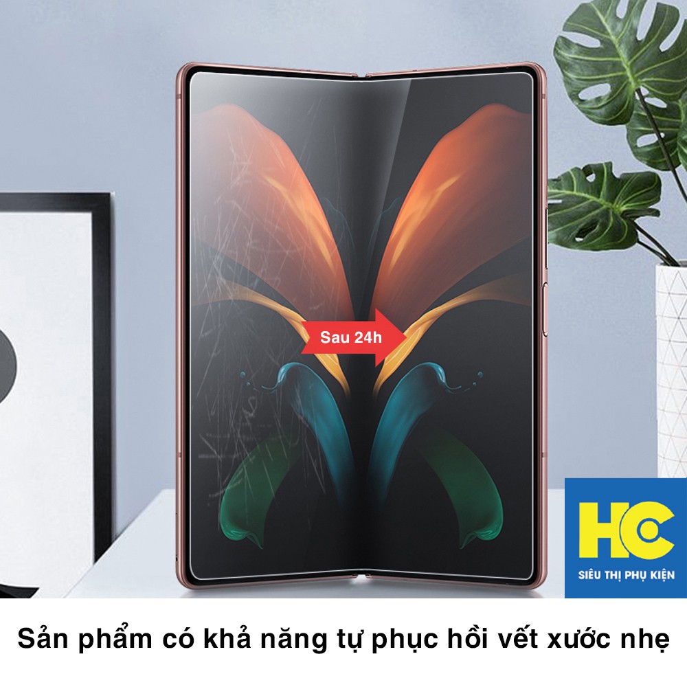 Dán màn hình chính Z Fold 2 dẻo vân mờ chống bám vân tay – Dán màn hình Samsung Galaxy Z Fold 2