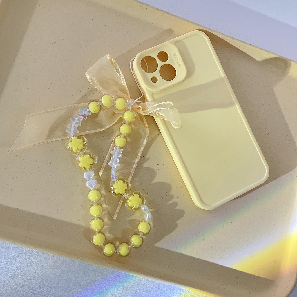 Dây GàI HọA TiếT TráI Tim Dễ Thương Để GắN ĐiệN ThoạI Airpods TiệN DụNg
