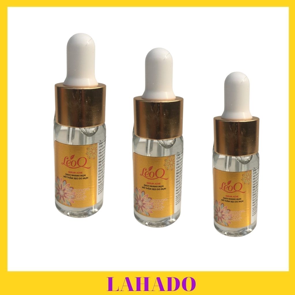 Serum Giảm Mụn, Mờ Thâm Mụn Dưỡng Ẩm Dưỡng Trắng Da LeoQ 10ml