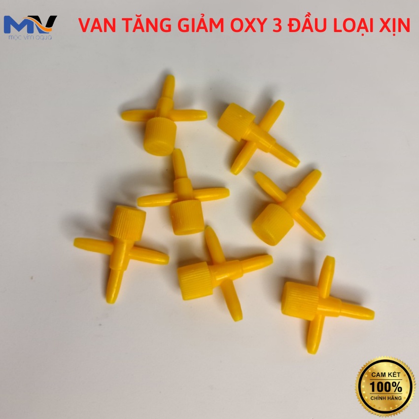 Van tăng giảm chỉnh khí oxy ba ngã loại xịn