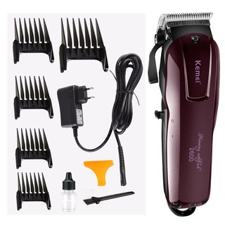 Tông đơ cắt tóc không dây kemei km-2600 - thợ cắt tóc chuyên nghiệp
