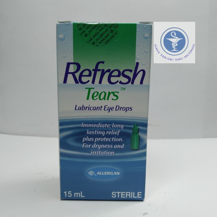 Nước mắt nhân tạo Refresh Tears - Hộp 15ml | Thế Giới Skin Care