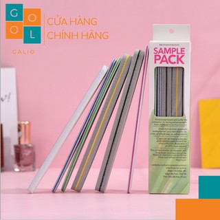 Bộ 6 cây dũa móng, đắp bột SAMPLE PACK ( Phụ kiện làm nail)