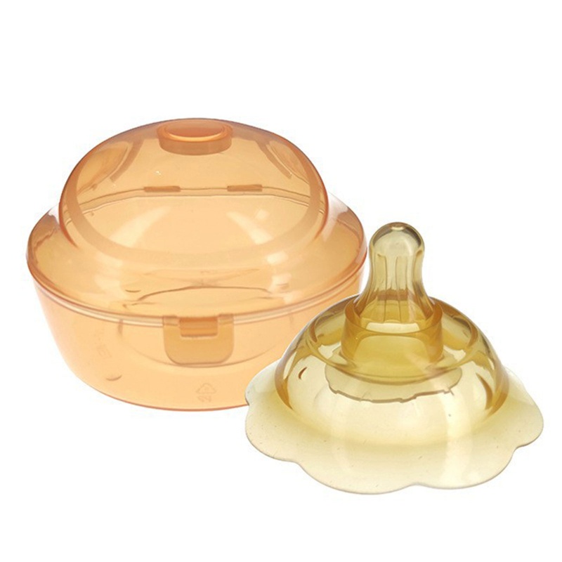Phụ Kiện Bảo Vệ Núm Vú Giả Bằng Silicone Tiện Dụng Cho Mẹ Bỉm Sữa