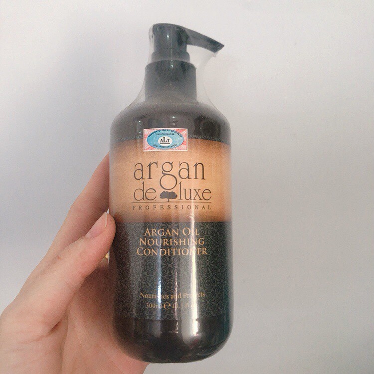 Dầu xả Argan deluxe cho tóc khô hư tổn 300ml (CANADA)