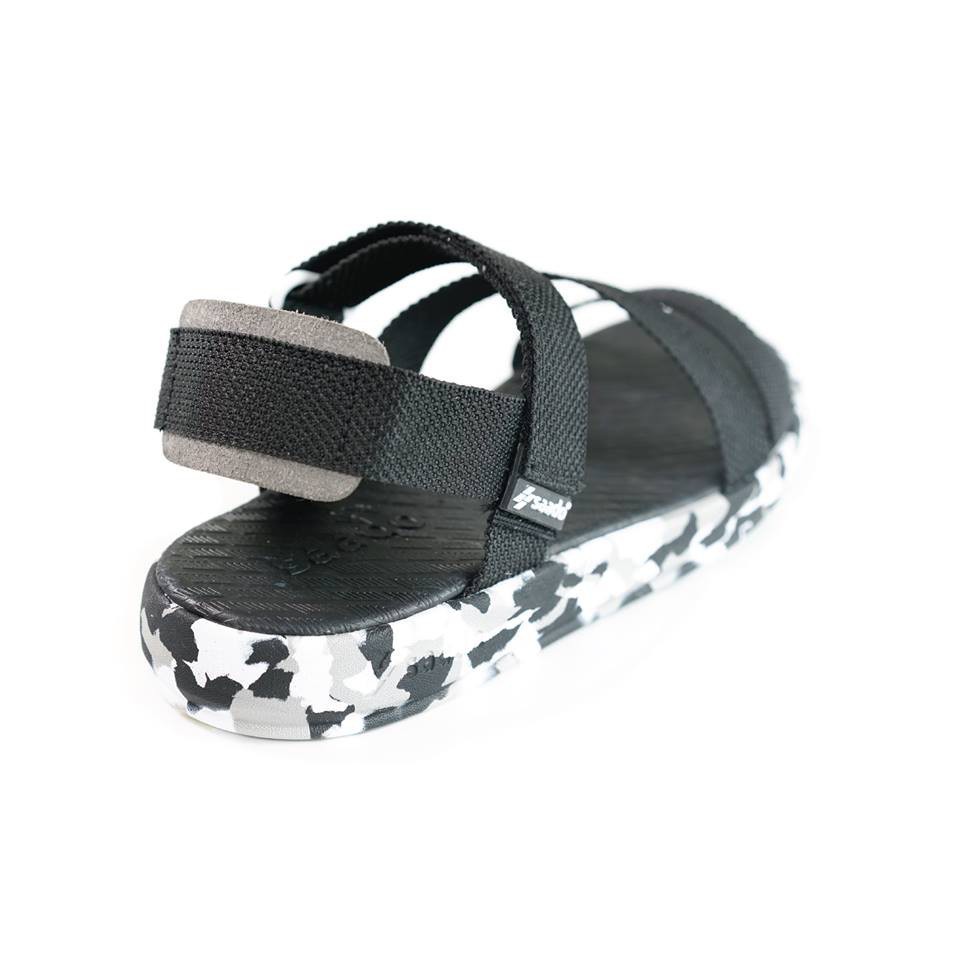 [CHÍNH HÃNG] SANDAL SAADO | CL01 – Màu Đen Trắng Camo Rằn Ri | Giày Sandal Nam Nữ Thương Hiệu Mỹ