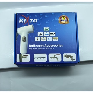 Bộ vòi xịt vệ sinh nhựa KIXTO cao cấp - dây xịt - vòi xịt