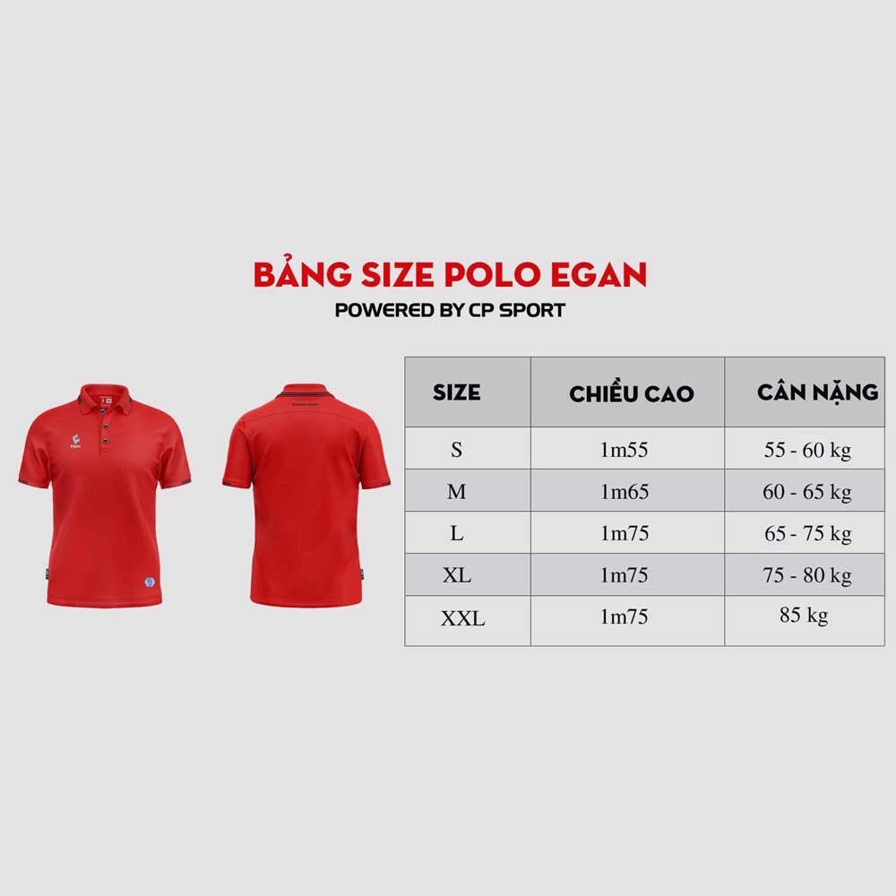 Áo Thun Polo Egan UV Cao Cấp- Chống Tia UV - Áo Phông Có Cổ - Chính Hãng Egan