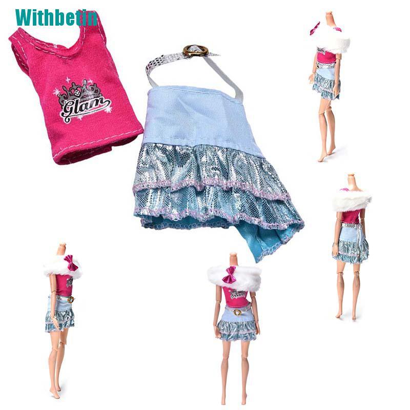 Set 3 Món Đồ Thời Trang Cho Búp Bê Barbie