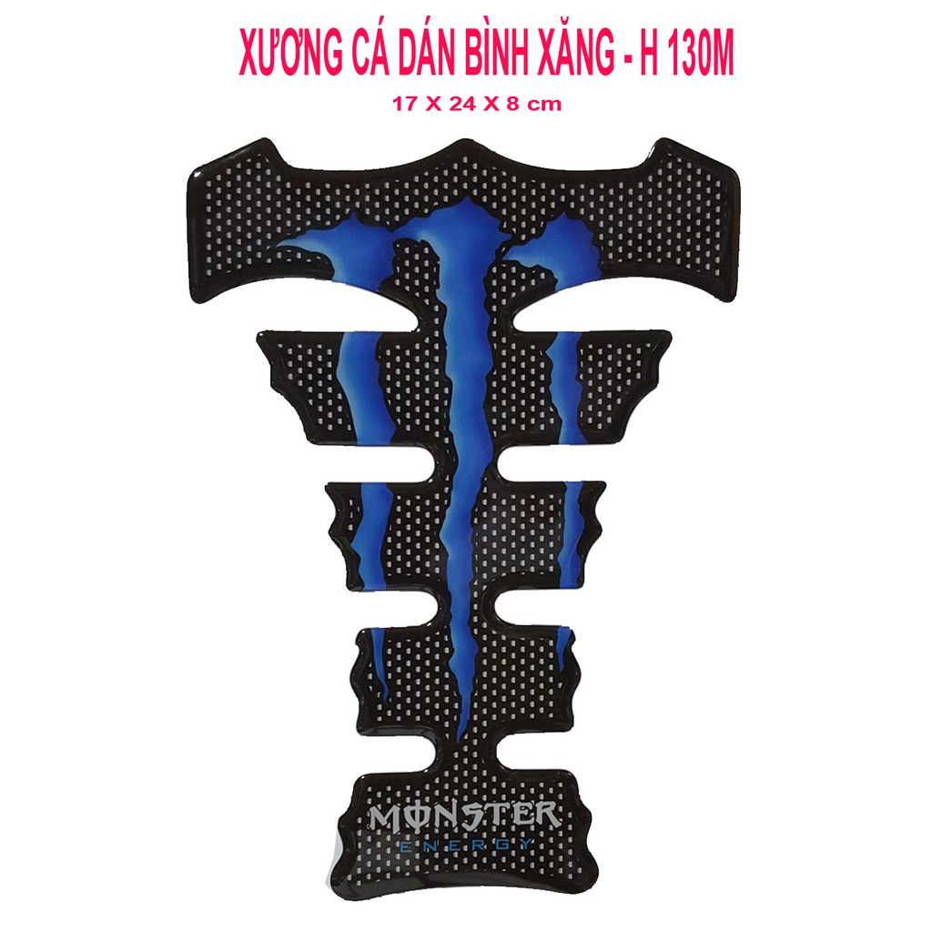 DECAL BÌNH XĂNG XE MÔ TÔ - 07