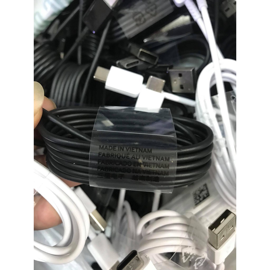 [ Giá siêu rẻ ] Cáp sạc type c note 8 9 s8 9 samsung USB 2 đầu Type C SẠC NHANH