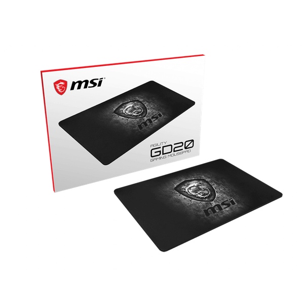 Bàn Di Chuột - Lót chuột Mousepad MSI Agility GD20 - Hàng Chính Hãng