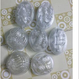 Combo 10 khuôn  rau câu  nhỏ  đủ mẫu  vĩnh trường