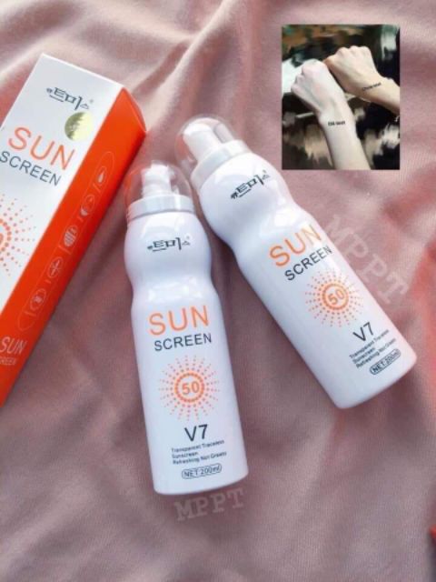 CHỐNG NẮNG V7(sốc #80k)