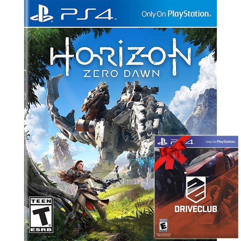 Đĩa Game PS4 : Mega Pack Driveclub Horizon Zero Dawn Likenew