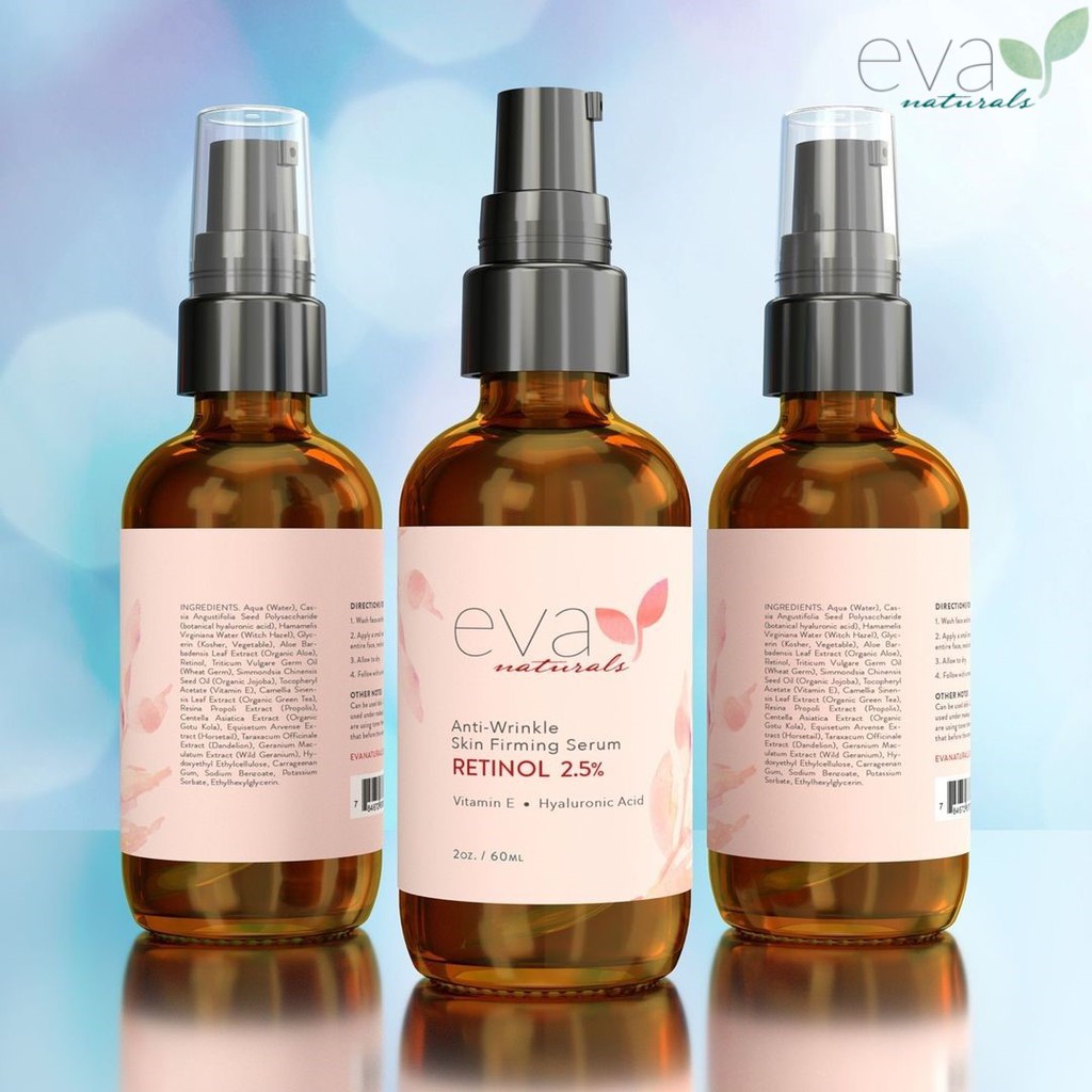 Serum Giảm Lão Hóa, Nếp Nhăn Eva Naturals Retinol 2.5% Serum 60ml | BigBuy360 - bigbuy360.vn