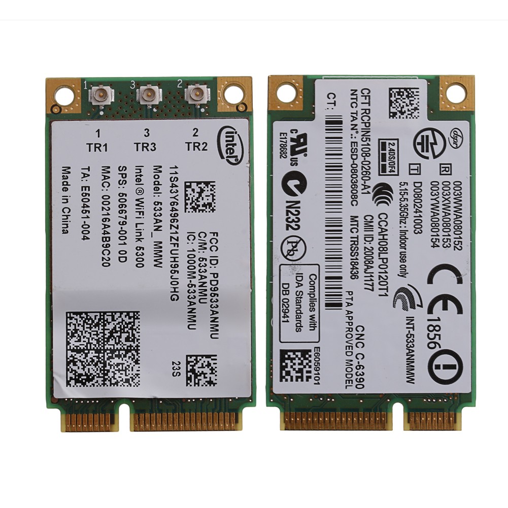 Card Wifi 533an _ mmw cho máy tính Lenovo Thinkpad X200 x301 W500 t40